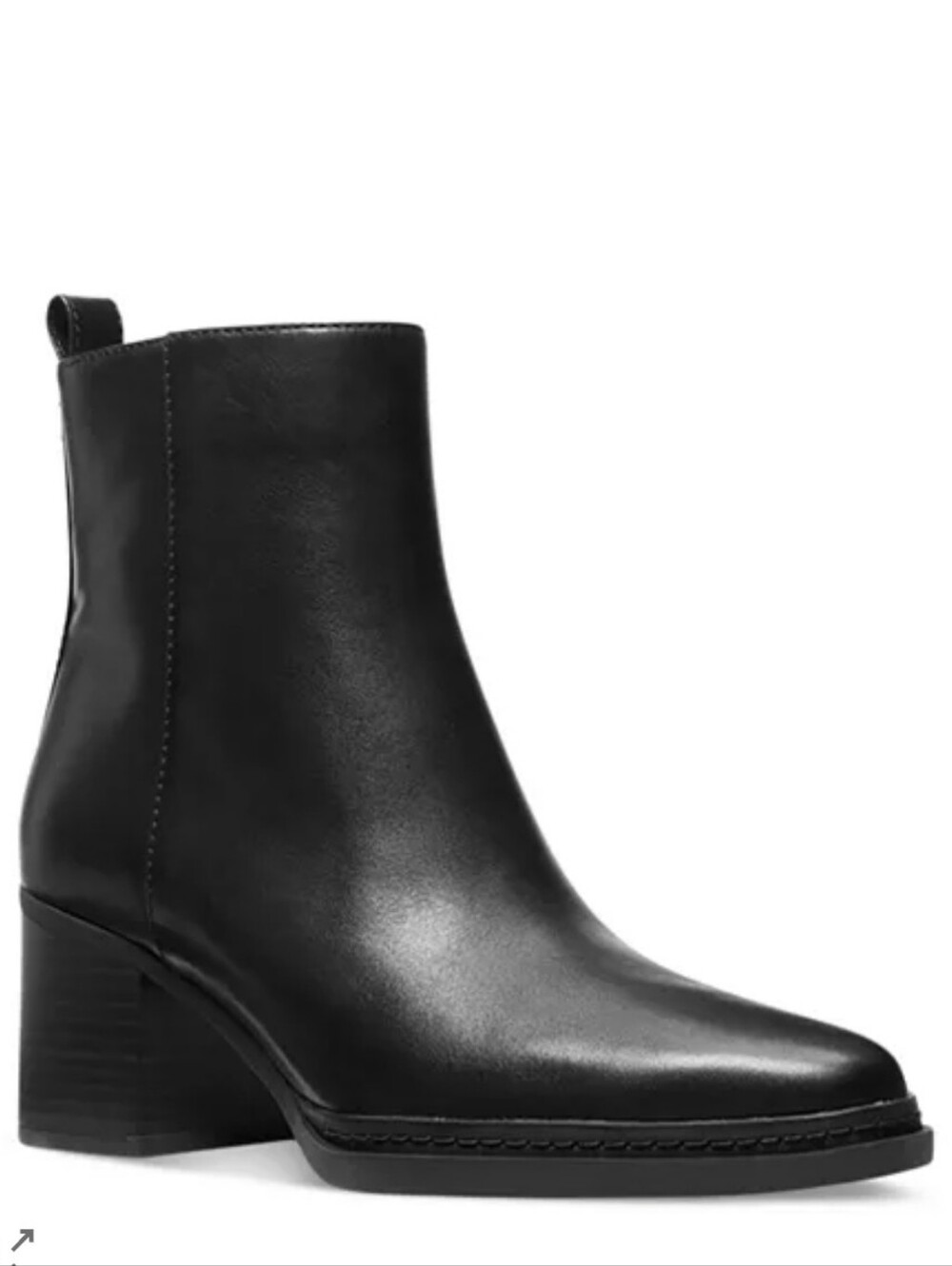 MICHAEL Michael KorsWomen's Lex Leather Ankle Booties. Size 5.5